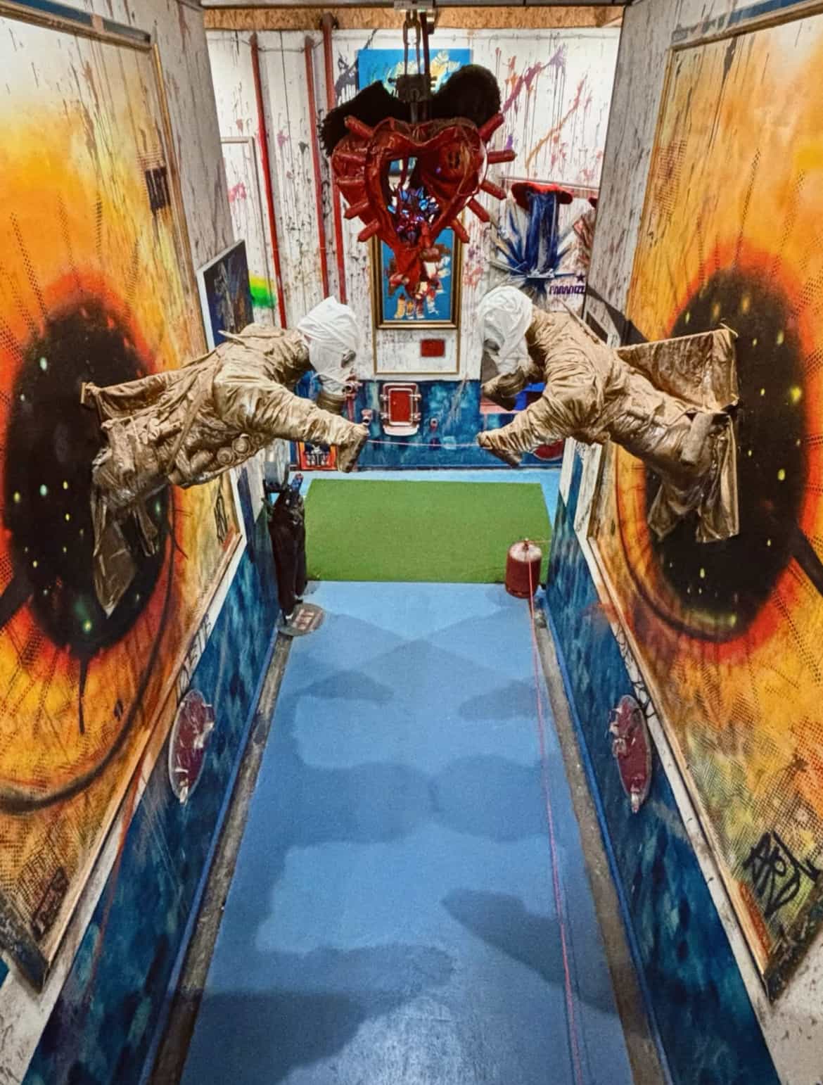 Installation immersive couloir Spiktri